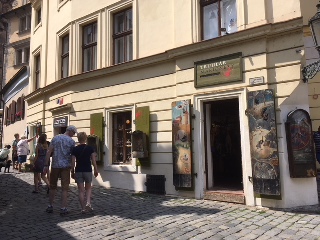 マリオネットのお店 in プラハ: チェコのプラハで暮らしてみれば